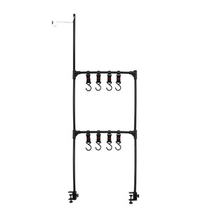 Base de fixation pour bureau à hauteur réglable, pour montage sur table, pour une épaisseur inférieure à 4,5 cm, utilisation en camping en plein air - Product Image 2
