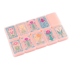 Jeu de Mahjong Américain de Luxe <span class=keywords><strong>Letao</strong></span> Portable et Écologique en Acrylique Rose pour 4 Joueurs avec Support de Table pour Divertissement à Domicile - Product Image 3