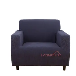 LANMOLIFE всезонный простой тканевый нескользящий чехол для дивана, лидер продаж, полностью Включенный чехол для дивана из кукурузного бархата