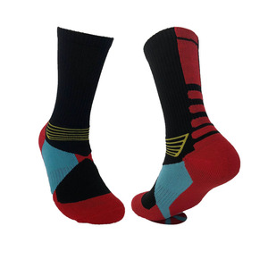 Chaussettes De <span class=keywords><strong>Sport</strong></span> Hommes Professionnelles Jingwen, Épaissies, Élite, Mi-Mollet, Respirantes en Coton Bouclette pour Le Basketball - Product Image 6