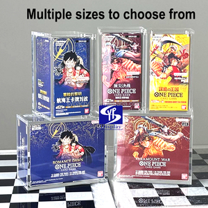 Caja de Sobres de Cartas Coleccionables de Acrílico al por Mayor SHP, Romance <span class=keywords><strong>Dawn</strong></span> OP-01, Caja de Exhibición Japonesa de Luffy con Tapa Magnética - Product Image 5