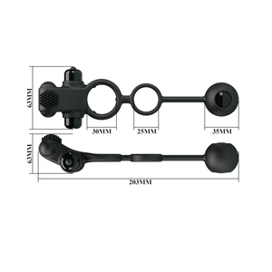 Pénis masculin multifonctionnel Anneau pénien silicone Plug anal Perles Crochet temporisé <span class=keywords><strong>Gode</strong></span> étanche érection Sex Toys pour couple - Product Image 5