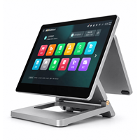 Высококачественная ультратонкая POS-система 15,6 дюйма: эффективный кассовый аппарат с двойным сенсорным экраном для точек продаж