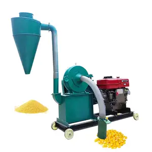 Green Self-priming Cast Iron Crushing Plastic Pellets Milk Tea Straws Grains And Cereals Teeth Claw Crusher