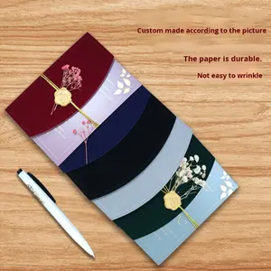 <span class=keywords><strong>Carte</strong></span> d'Invitation de Mariage en PVC Acrylique ou d'<span class=keywords><strong>Anniversaire</strong></span> Personnalisée Sur Mesure, de Luxe, Imprimée sur Velours et Estampée <span class=keywords><strong>à</strong></span> Chaud - Product Image 4