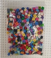 Blocs de construction éducatifs populaires 1x1 Briques de mosaïque Assemblage de pixels Construction et jouet de modèle pour les enfants de 5 à 7 ans 3024 pièces