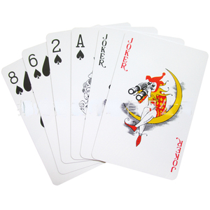 Customized Logo Paper Card Game Playing Cards Advertising PVC Waterproof Poker Plastic Sublimation Poker