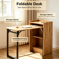 Étagère de rangement pliable, personnalisable, à prix direct usine, très vendue, gain de place, multifonctionnelle, durable, pour bureau d'ordinateur