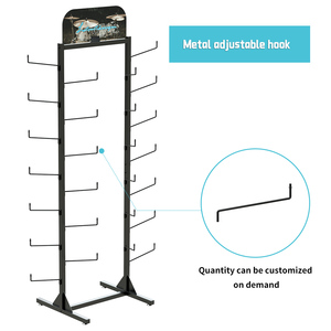Giá đỡ trưng bày tóc giả bằng kim loại hai mặt độc lập, giá đỡ trưng bày cymbal đa năng cho cửa hàng - Product Image 3