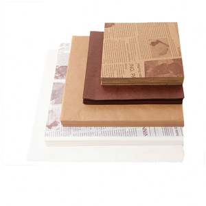 Papier ciré alimentaire personnalisé à prix de gros pour emballage de sandwichs, hamburgers et pains - Product Image 4