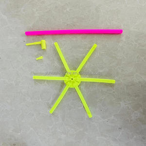 Große Stange Windrad Kunststoff Cartoon Super Windmühle Kinder DIY Tier Wind Spinner Szene Einstellung Dekoration für Kinderspiel zeug - Product Image 4