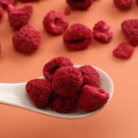 Frutos Rojos Liofilizados Guoyue en Trozos, Himbeere Gefriergetrocknete, Himbeere Lyofilizovane, Polvo de Frambuesa Liofilizado, Frambuesas Enteras Liofilizadas