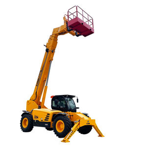 Manipulador telescópico SOCMA 7 toneladas 7T 17m altura de elevación manipulador telescópico compacto carretilla elevadora pluma/brazo telescópico - Product Image 1