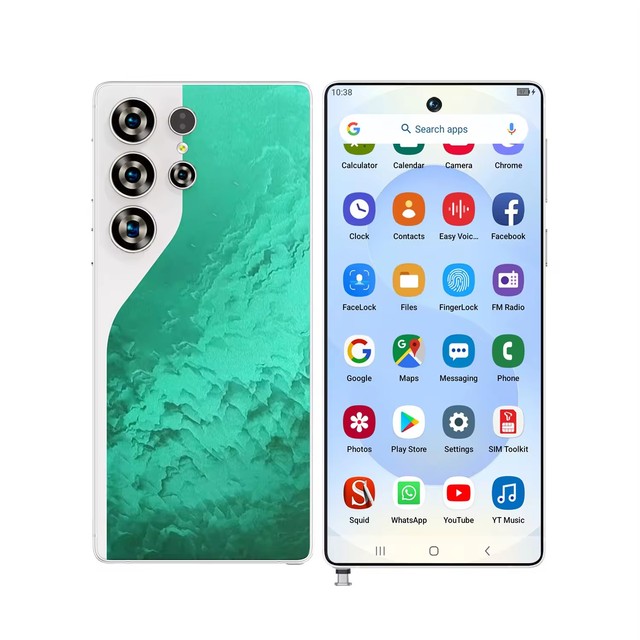 S26 ultra Smartphone 5g Network 16+1TB 73 Inch Large Screen snapdragon 8 Elite Dual Sim Card HD Screen Resolution
