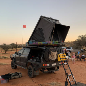 เต็นท์บนหลังคารถผ้าใบกันน้ำเต็นท์บนหลังคาผ้าใบแบบแข็งเปลือกแข็งอลูมิเนียม - Product Image 1