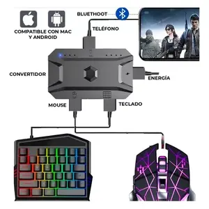 <b>USB</b> <b>C</b> Hub Adapter for Keyboard and <b>Mouse</b> on Phone or Tablet, EGTMA Brand, Plug-In Connection, ABS Material, Mobile Phone Accesso - Product Image 4