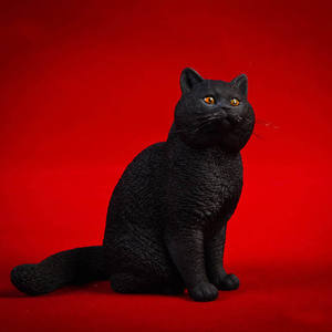 Nuova Collezione 2022: Miniatura di Gatto in Resina ad Alta Definizione, Dimensioni Ridotte, Ideale come Regalo di Compleanno - Product Image 1