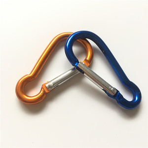 Mousqueton en alliage d'aluminium de 6 cm en forme de gourde pour l'industrie lourde, l'exploitation minière, la randonnée, le camping, les sacs et les porte-clés - Product Image 6