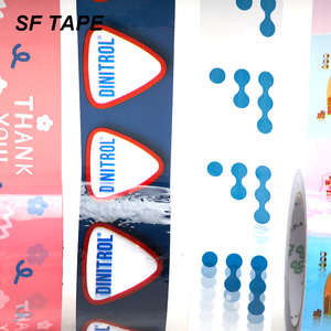 カスタムロゴ印刷入り透明プラスチック<span class=keywords><strong>OPP</strong></span>カートンシーリング梱包テープ48mm高粘度耐久性ジャンボロールアクリル - Product Image 5