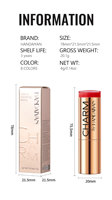Rouge à lèvres hydratant doré HANDAIYAN, 8 couleurs, imperméable, facile à appliquer, maquillage brillant hydratant, style tendance