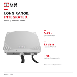 Lecteur RFID UHF longue portée VANCH VI-89R 15m intégré Impinj E710 33dBm 9dBi MQTT PoE Wiegand pour portail de parking - Product Image 2