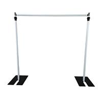 Prix usine 8ft * 8ft Support mural de fleurs artificielles en alliage d'aluminium pour la décoration de mariage Support mural de fleurs artificielles