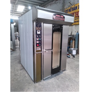 220V/380V Nueva condición Panadería Producto caliente 2025 Motor superior del horno 1 año de garantía HORNO ROTATIVO de 12 bandejas de Vietnam - Product Image 2