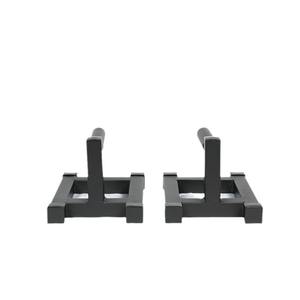 Barras de realce de calistenia de acero cromado fuerte, manijas de realce de metal para flexiones, mini barras paralelas con asas antideslizantes - Product Image 4