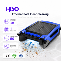 Robot nettoyeur de piscine intelligent, automatique, contrôlé par application, en matériau ABS, pour le nettoyage du fond des piscines domestiques et de jardin, filtration puissante