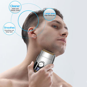 Cortadora de pelo eléctrica profesional de doble hoja SH-7116, recargable con carga USB, afeitadora de peluquería <span class=keywords><strong>para</strong></span> hombres - Product Image 3
