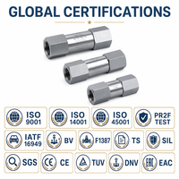 Vanne de contrôle d'instrumentation en acier inoxydable SS304/SS316/laiton, raccords NPT/BSP/métriques, pression de craquement 1/3-25 psig, 3000 PSI, personnalisable OEM, expédition rapide