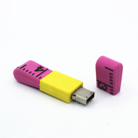 USB 2.0 Silikon Bentuk Kustom Harga Terjangkau dengan Enkripsi Garansi 3 Tahun-Stok Tersedia