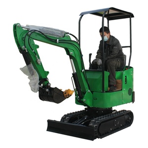 Entrega Rápida: Retroexcavadoras Pequeñas de 1 Tonelada con Importación de Desbrozadoras de Martillos, Trituradoras de Tocones, Chasis y Brazo Telescópico Giratorio - Product Image 1