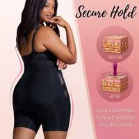 Grande taille nouvelles femmes Shapewear sous-vêtements croisés fesses ventre plat gaine soulever Compression Abs Shapewear Booty Shaper