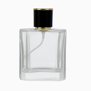 Luxury <b>Empty</b> Square Glass Perfume <b>Bottle</b> With Leather Wrap Cap Refillable Fragrance <b>Spray</b> <b>Bottle</b> Custom Logo Color Cosmetic Pack - Product Image 2