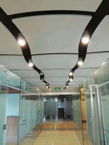 Carreau de plafond en fibre de verre d'<span class=keywords><strong>isolation</strong></span> acoustique panneau de plafond acoustique <span class=keywords><strong>pour</strong></span> la décoration - Product Image 3