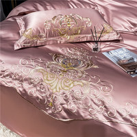 Parure de lit de luxe en soie lavée, 8 couleurs, couleur unie, double face, soie glacée, housse de couette, literie soyeuse