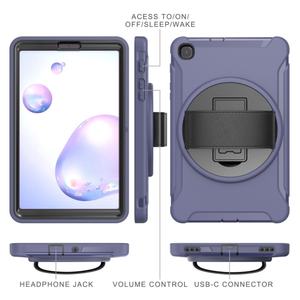 Étui de protection antichoc en TPU pour tablette Samsung Galaxy Tab A 8.4 2020 T307 avec dragonne - Product Image 4