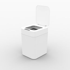 Eco-Friendly Portable Self-Sealing Smart Trash Can with Motion Sensor Smart Plastic Trash Can for Office Bedroom Use - Product Image 4