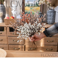 Rozenbloemenwand Bloemen Winter Hulstbes Bean Branch Kunstbloemen Fabrikant Huisdecoratie Bruidsboeket