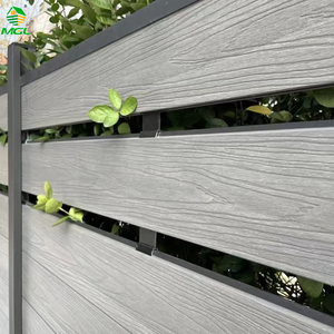 Paneles de valla compuestos WPC para exteriores, solución de privacidad decorativa para piscina y jardín con acabado de marco pintado de estilo australiano - Product Image 4