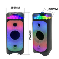 JBK-6106 Altavoz de Karaoke Portátil de 6.5 Pulgadas con Batería de 50W y 4000mAh, con Asa de Transporte, Canta en Cualquier Lugar