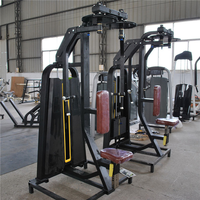 NO.7 Appareil de fitness pour la musculation des pectoraux, des deltoïdes arrière, des biceps et des triceps, à charge par pin, SportsDeck