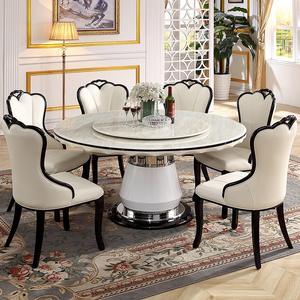 Italian Modern Dining <strong>Table</strong> Set Luxury High <strong>Gloss</strong> Marble Top <strong>Dinning</strong> <strong>Table</strong> Carrara <strong>White</strong> Marble Dining <strong>Table</strong> - Product Image 2
