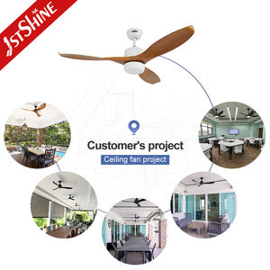 <span class=keywords><strong>Ventilateur</strong></span> de plafond décoratif extérieur étanche 1stshine de 52 pouces à 3 pales en plastique avec lumière pour toit - Product Image 5