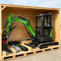 Miniexcavadora Agrícola Orchard Trenching de Alto Torque, Multifuncional, Hidráulica, de Bajo Consumo de Combustible, 2.5 Toneladas, en Venta