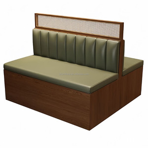 Asientos de Restaurante Personalizados de Fábrica, de Una o Dos Plazas, con Tapicería Cómoda, Suave y Moderna, para Hoteles y Comedores Comerciales - Product Image 5