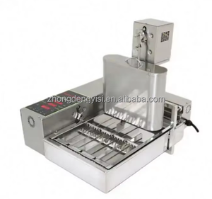 Máquina Comercial Francesa para Hacer Donuts, Eléctrica, de 6 Filas, Mini, Automática, a Gas - Product Image 5
