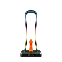 Support pour casque Meeetion U002, présentoir pour casque, présentoirs pour casque en gros, support universel pour casque avec RGB