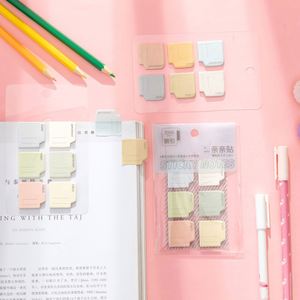 Multipurpose Stationery Mini Sticky Notes Creative School Supplies Label <b>Stickers</b> Morandi Colors - Product Image 5